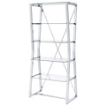 Chrome Bookcase D465