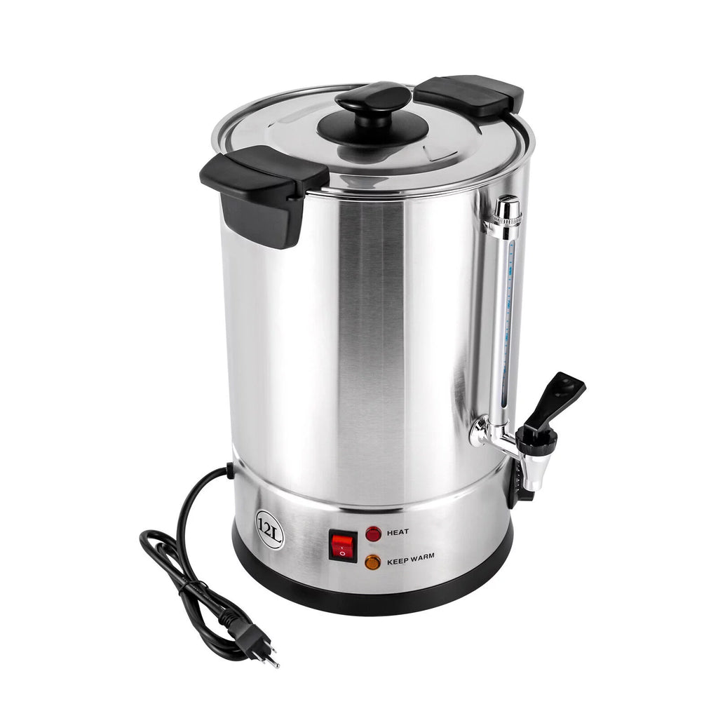 12L Stainless Steel Coffee Urn B136