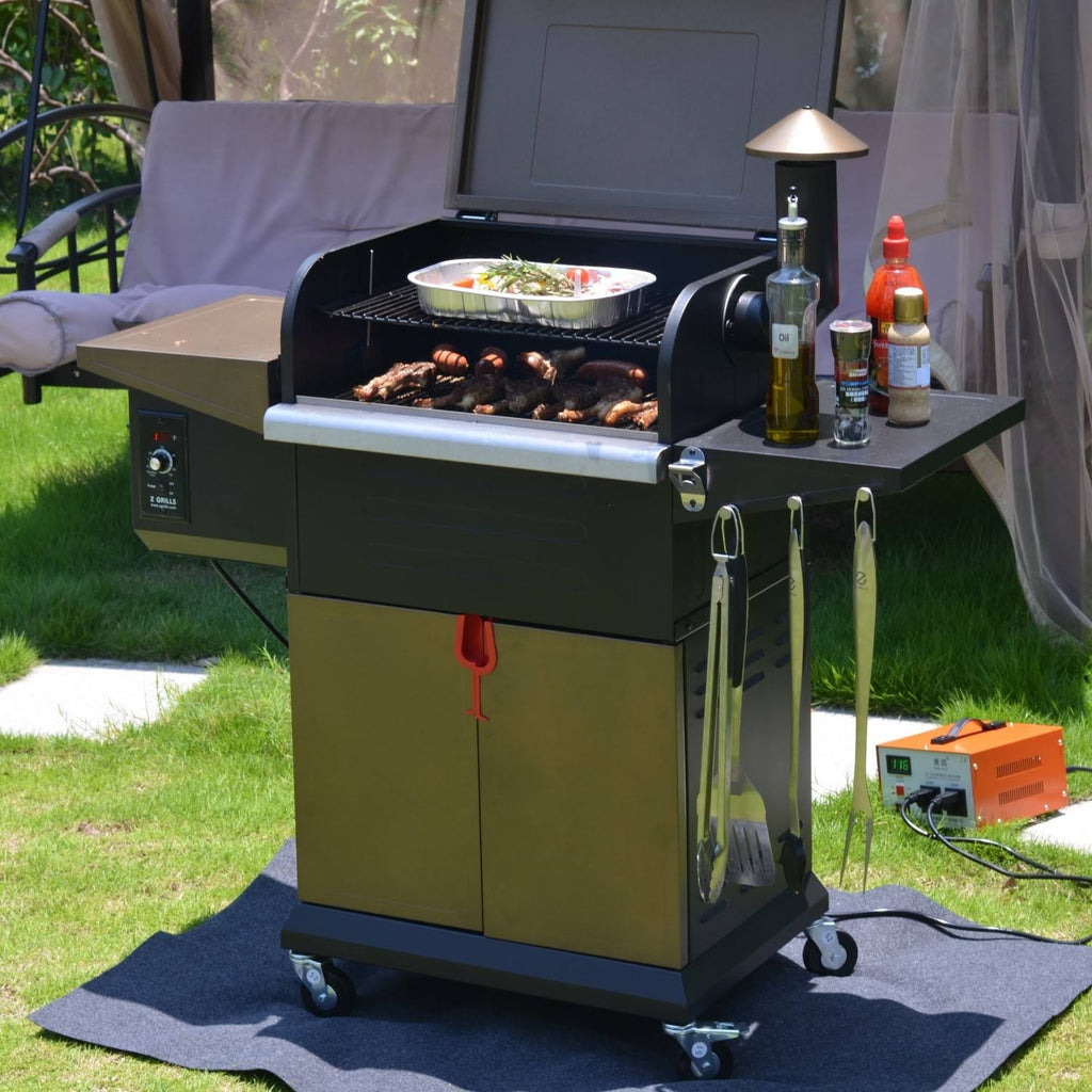 600d Wood Pellet Grill Smoker S6235