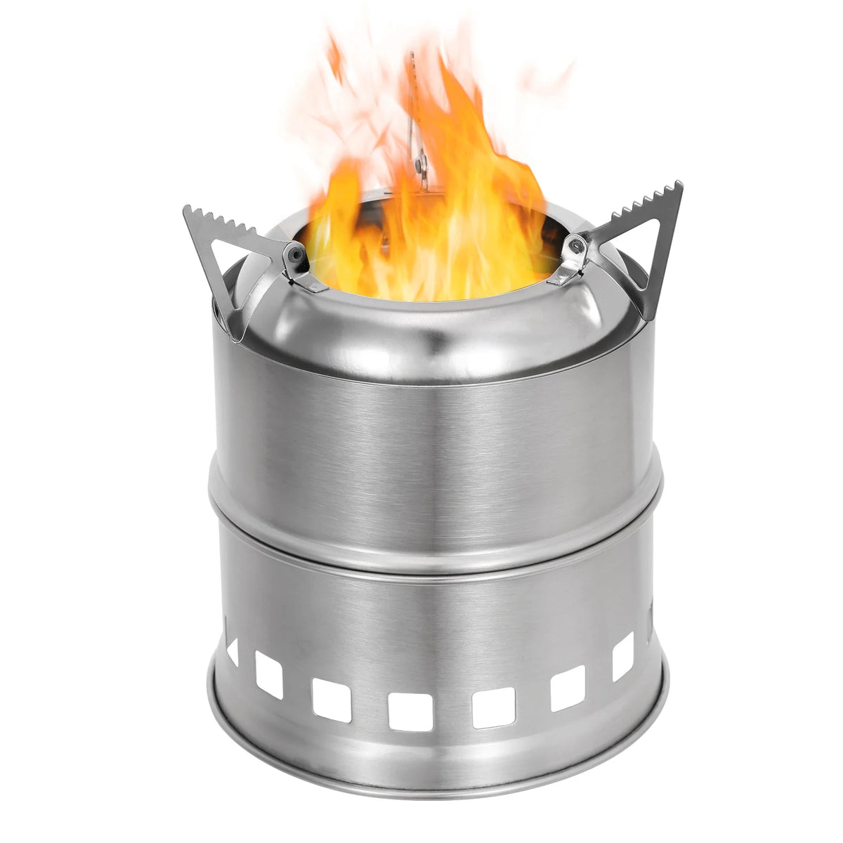 Portable Stainless Steel Wood Stove B8794