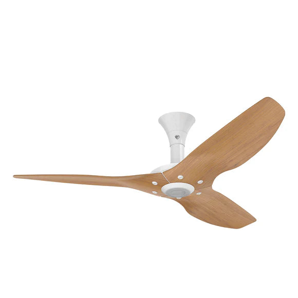 60 Ceiling Fan with Bamboo Blades and White Finish Y89630