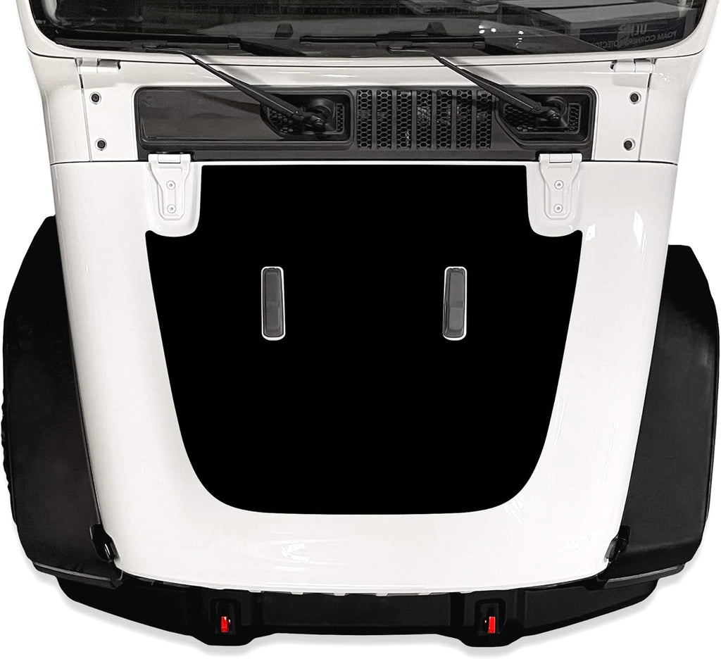 Matte Black 3M Vinyl Decal Wrap Pack of 2 T5316