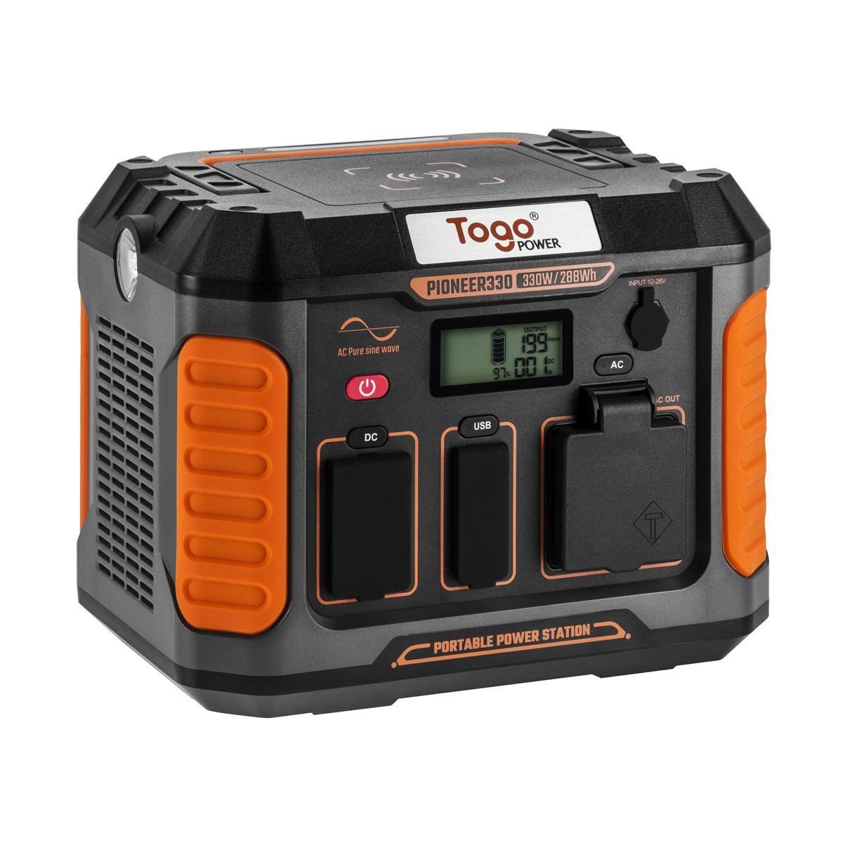 288Wh Portable Lithium Battery Station 330W S62476