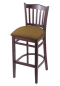 30x22 Bar Stool with Dark Cherry Finish and Canter Saddle Seat X158191