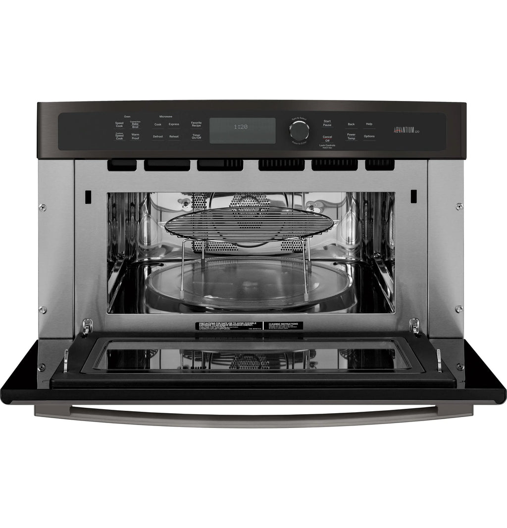 30 Inch Electric Single Wall Oven Black Stainless Steel J6517