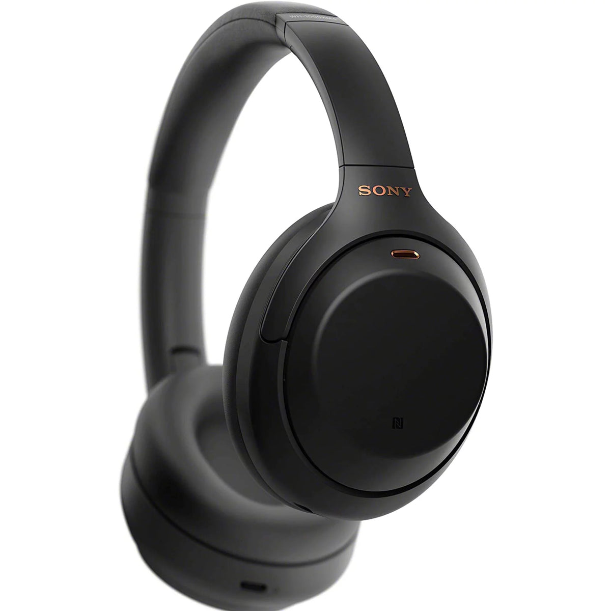 Black Wireless Noise-Canceling Over-Ear Headphones 7pc Bundle Z3719