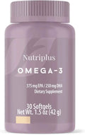 Omega-3 Fish Oil Supplement 30 Capsules Q640