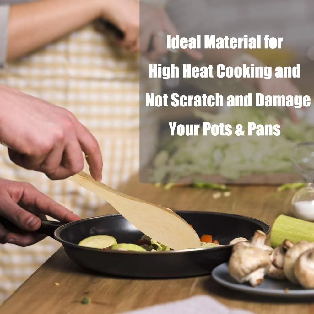 5 Pcs Natural Bamboo Cooking Utensil Set D5072
