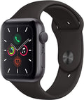 Restored 44mm GPS Space Gray Aluminum Case Black Sport Band Watch O34610