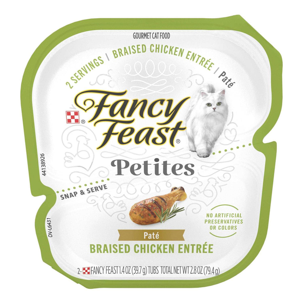 Braised Chicken Entree Wet Cat Food D4556
