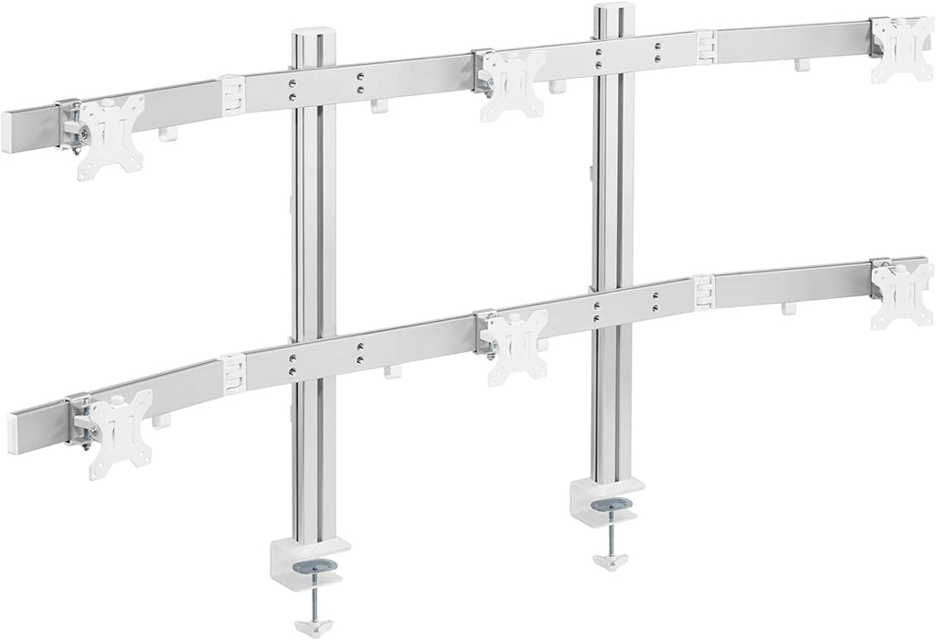 6 Monitor Heavy Duty Aluminum Monitor Mount X55800