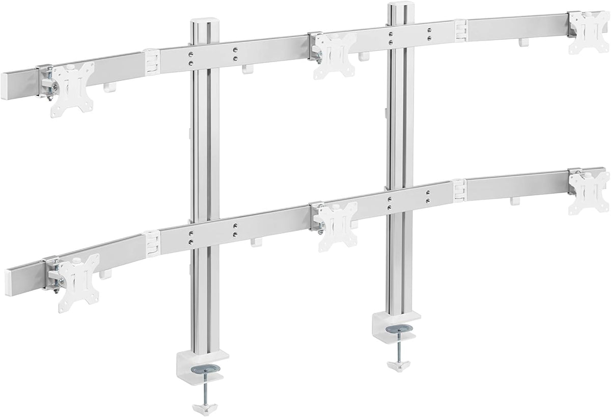 6 Monitor Heavy Duty Aluminum Monitor Mount X55800