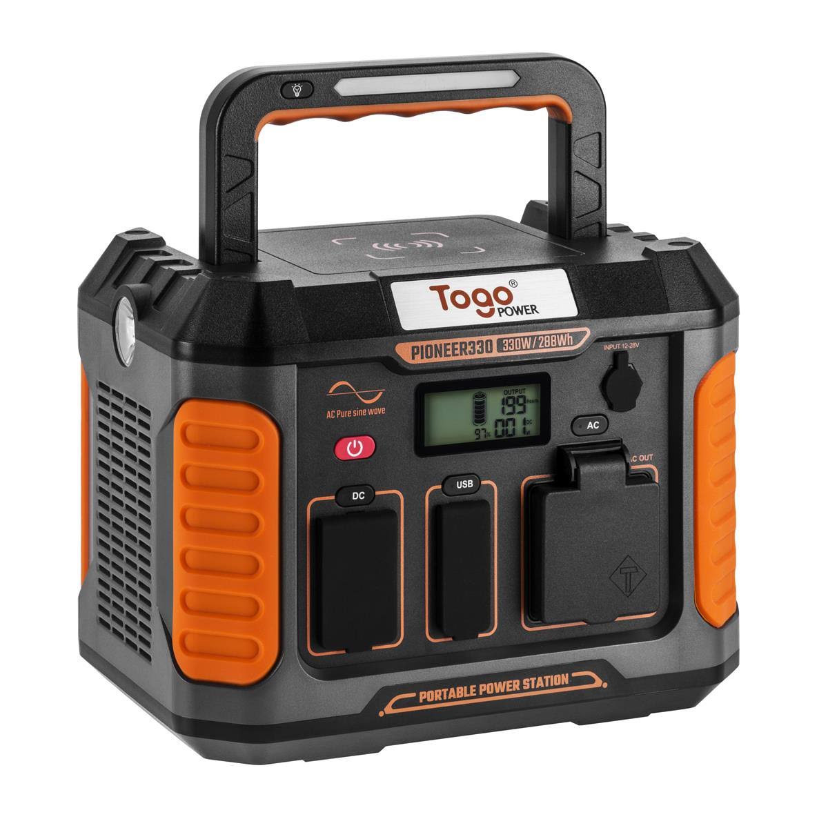 288Wh Portable Lithium Battery Station 330W S62476
