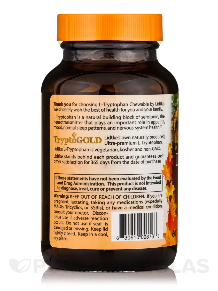 L-Tryptophan Chewable 60 tabs Z342
