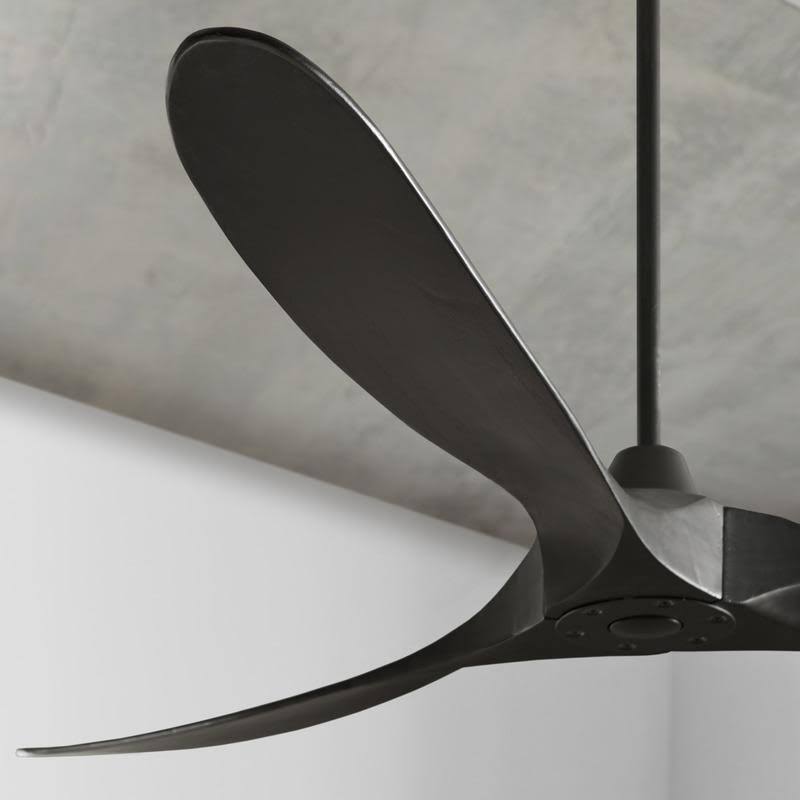Matte Black Ceiling Fan Y636199