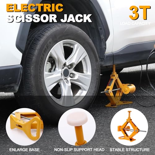 3 Ton 12V Electric Car Jack with Carrying Case W66329