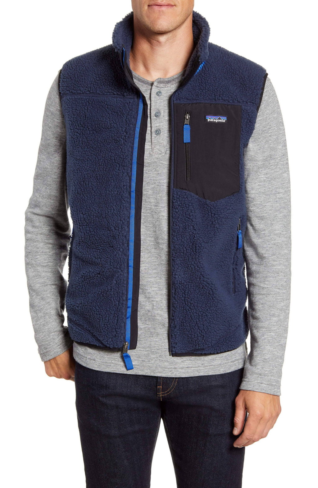 Men's Classic Retro-X Vest - New Navy, M P805974