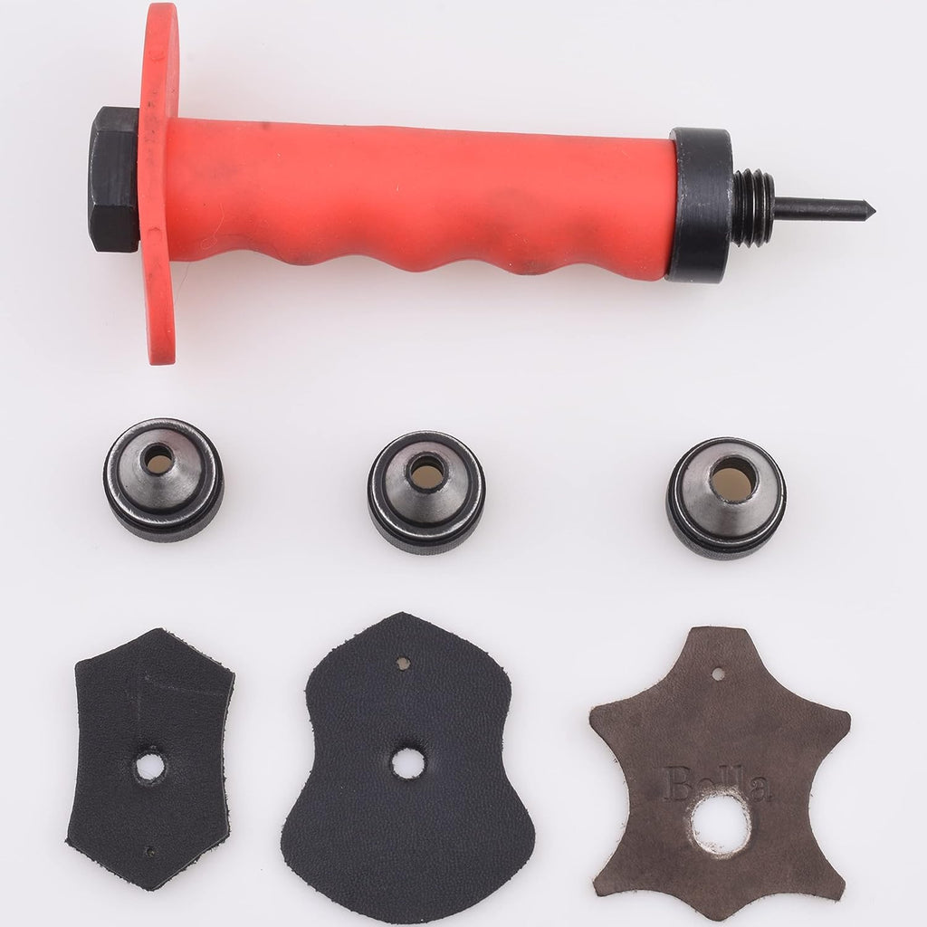 13 in 1 Sharp Hollow Punch Tool Set Leather Kit Gasket Hole Pack of 2 P9031