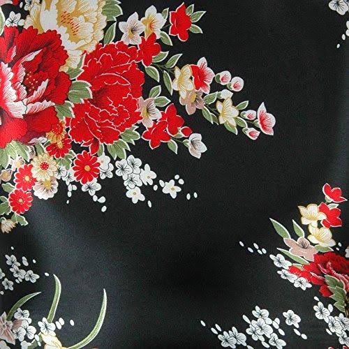 Black Red Tatami Meditation Backrest Chair D1389