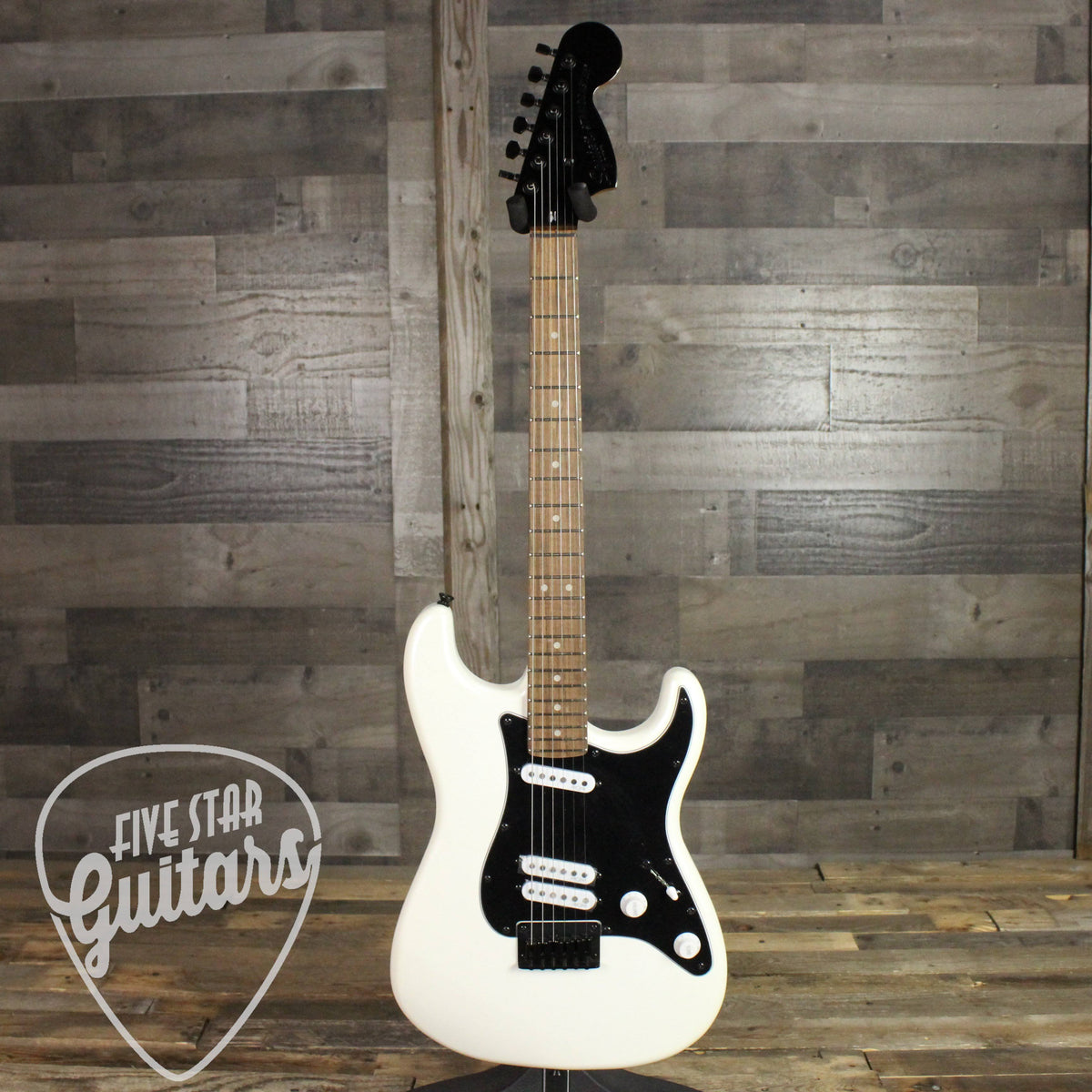 Pearl White Electric Guitar Z157