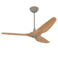 60 Ceiling Fan with Cocoa Bamboo Blades and Satin Nickel Finish B98210