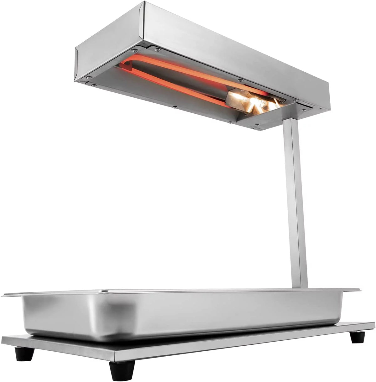 Stainless Steel French Fry Warmer with Heat Lamp F538