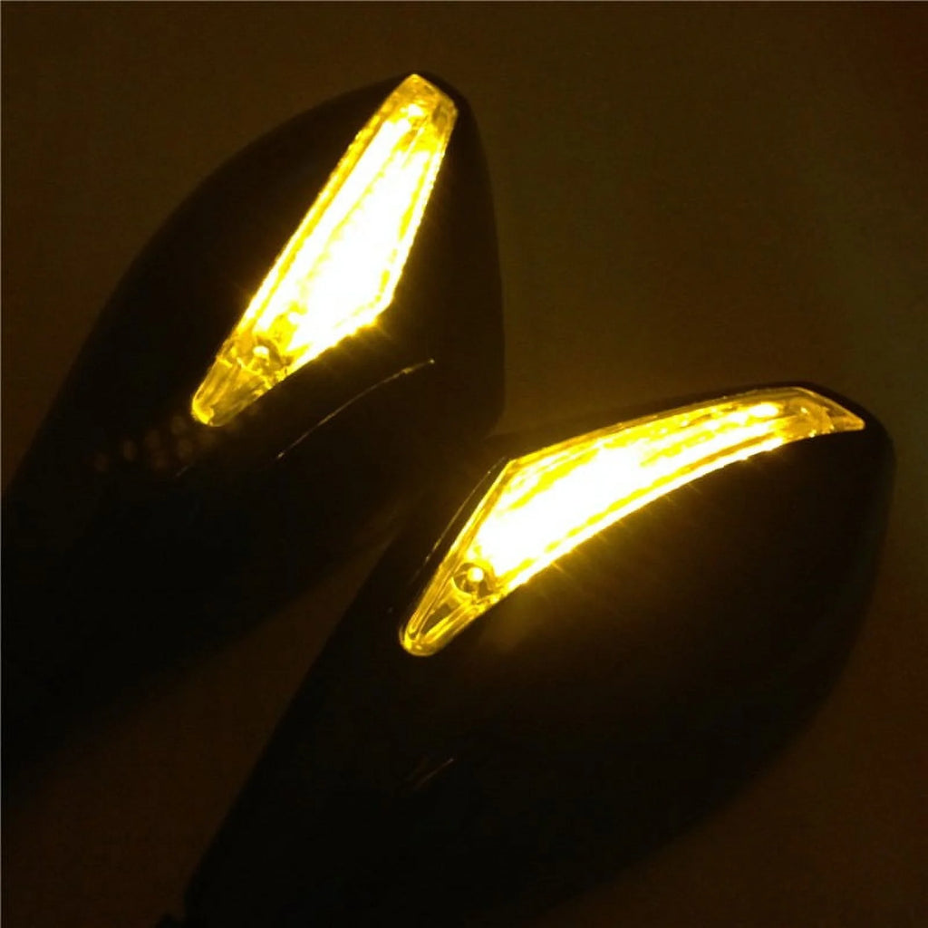 Turn Signal Mirrors For Honda CBR 600RR CBR1000RR Gloss Black J306