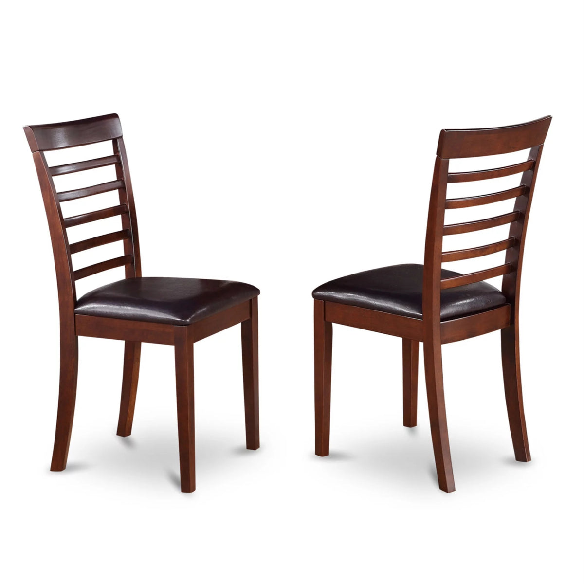 Antique 5-piece Dining Set with Faux Leather Seat A7961