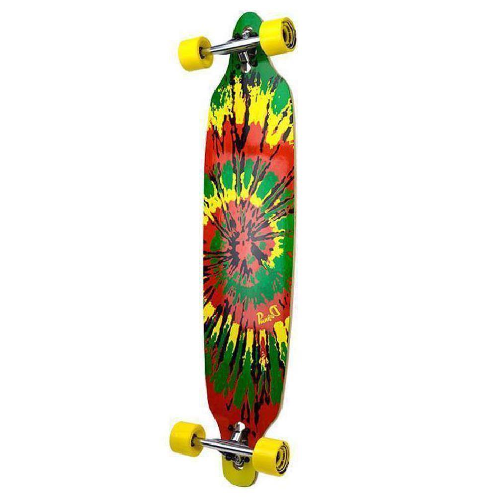 Tiedye Drop Through Longboard Complete W9886