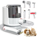 Dog Grooming Vacuum Kit with Clipper & Brush H714