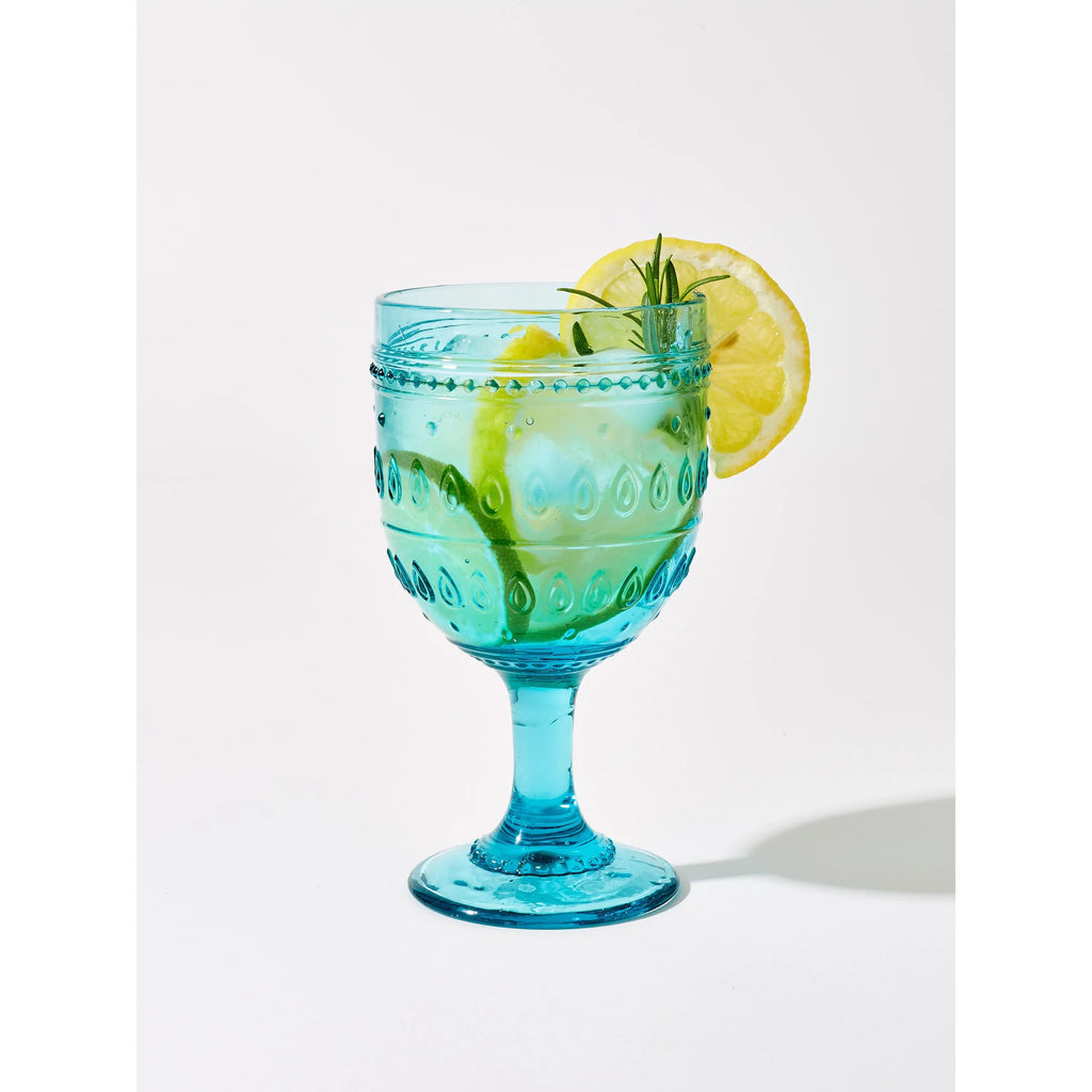 Grey 12-ounce Wine Goblets Set of 4 W62150