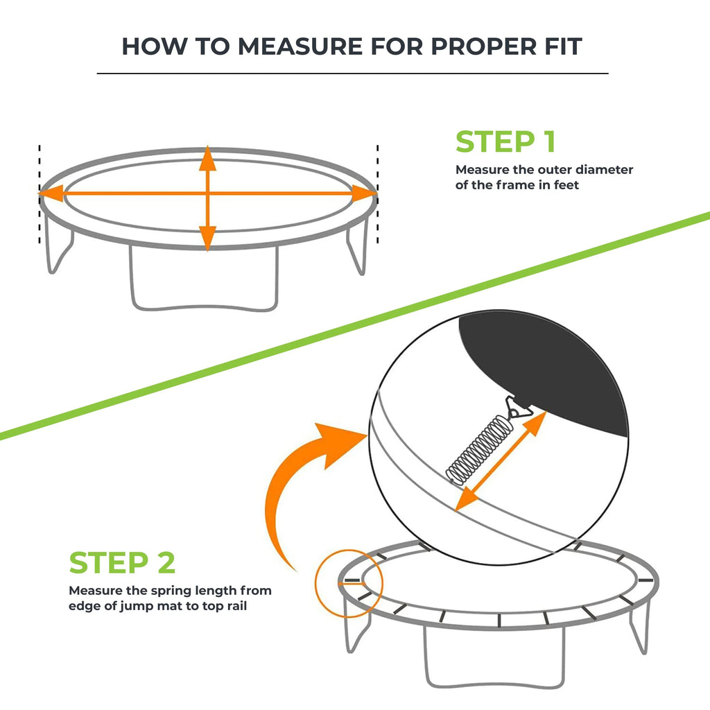 Blue 15-Foot Trampoline Frame Pad O26954