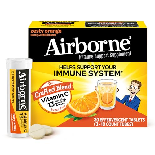1000mg Vitamin C with Zinc Sugar Free Effervescent Tablets G603