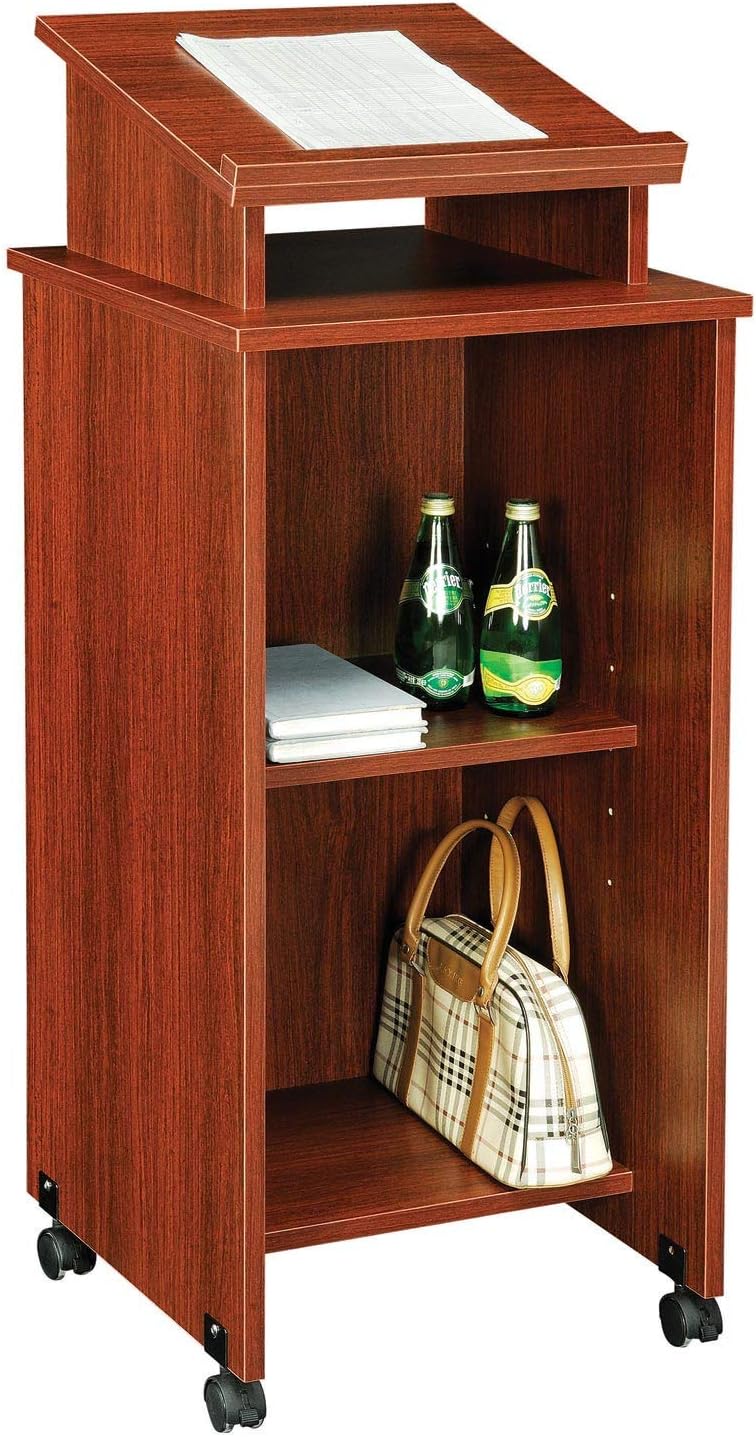 Mahogany Mobile Lectern H205521
