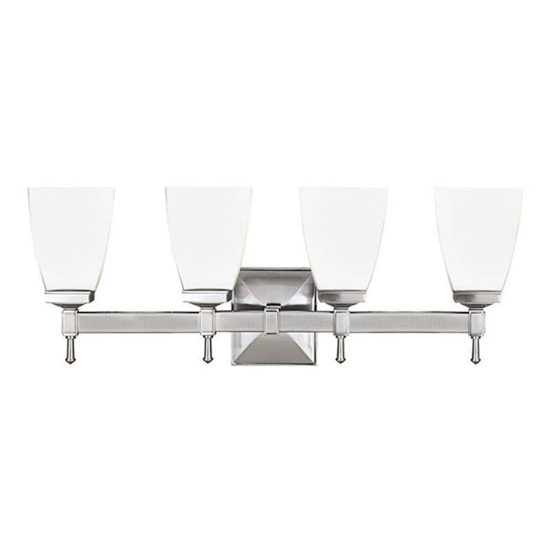 4 Light Bath Bracket Satin Nickel T6198