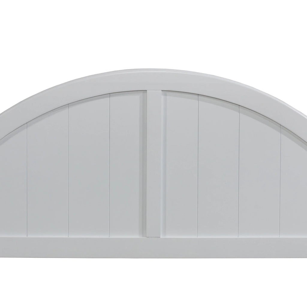 White Wood Twin Daybed with Trundle Q38116