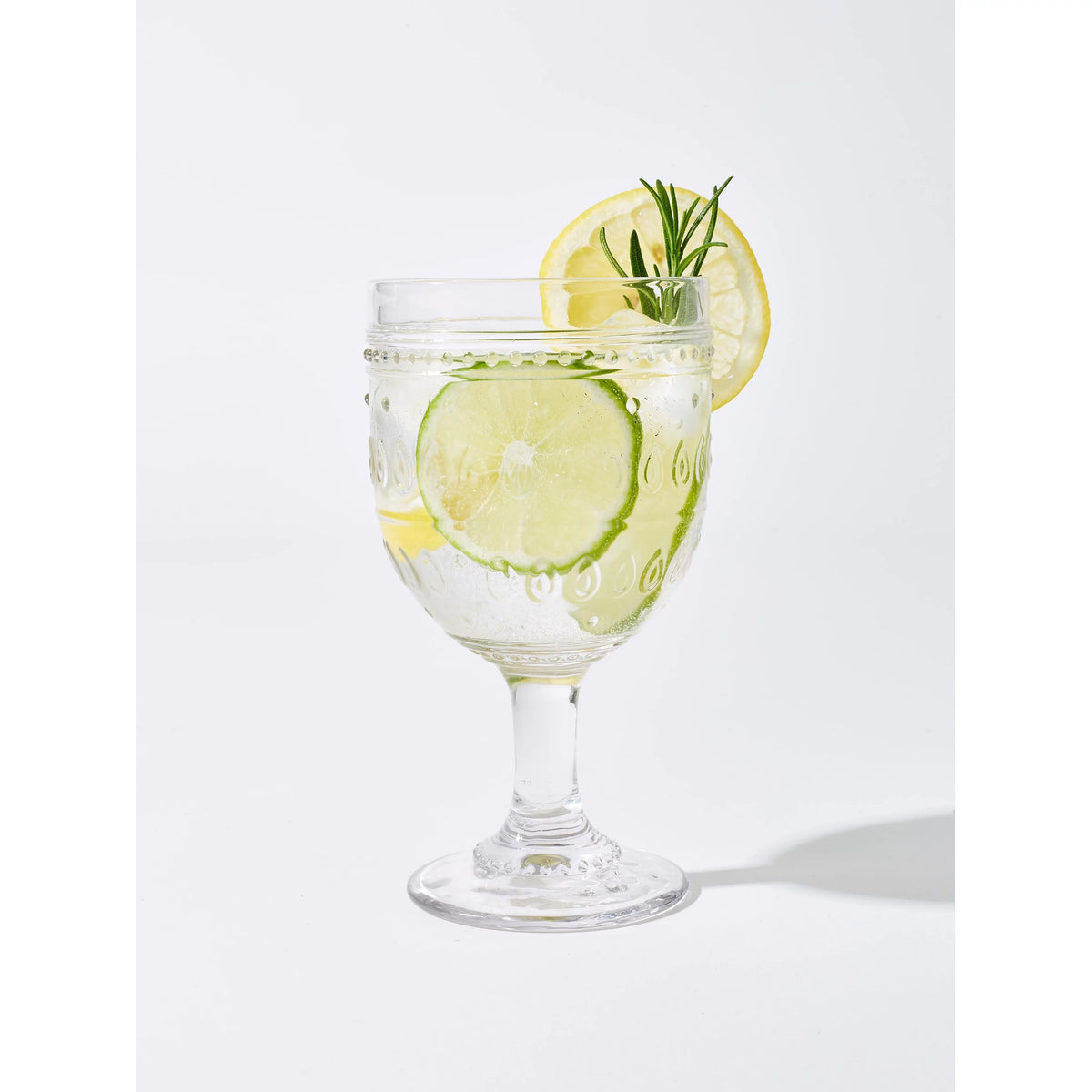 Grey 12-ounce Wine Goblets Set of 4 W62150