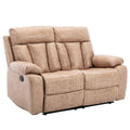 Gray Microfiber Reclining 2 Seat Loveseat C316