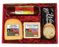 Gouda Cheese, Sausage & Cracker Gift Box Pack of 4 D51827
