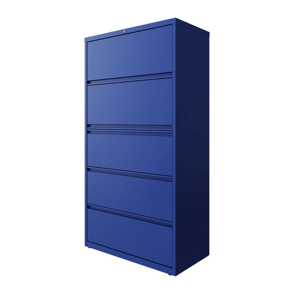 36" Metal Lateral File Cabinet with 5 Drawers T624073