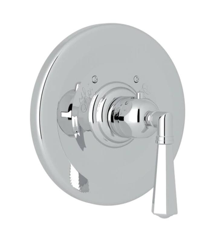 Satin Unlacquered Brass Thermostatic Trim Plate H670