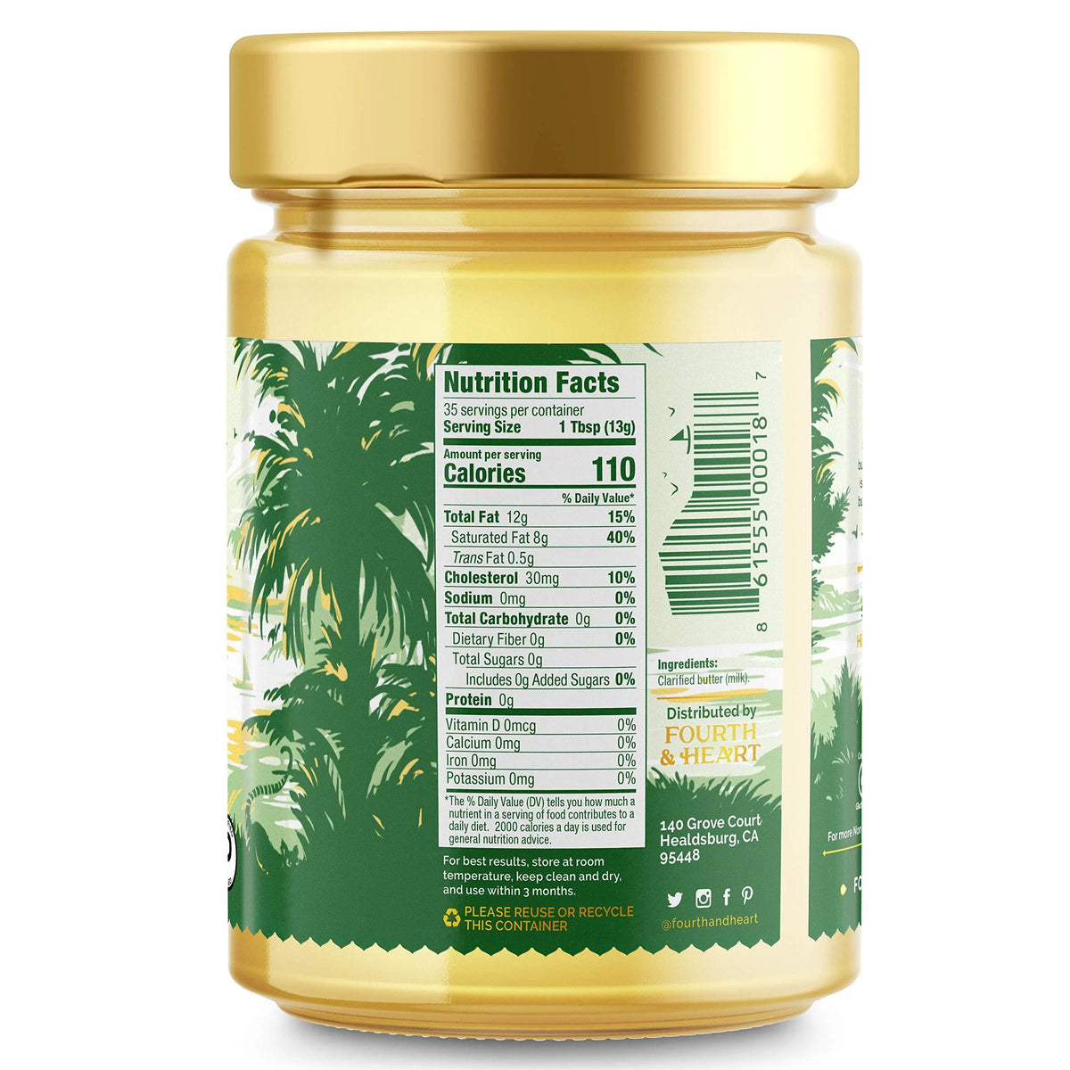 Grass-Fed Ghee 16 Ounce R597408