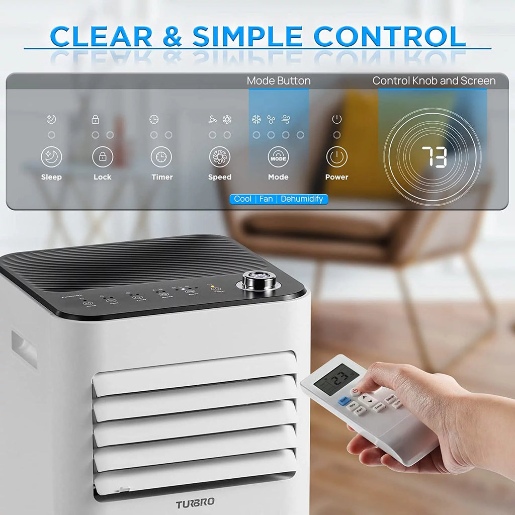 10,000 BTU Portable Air Conditioner, Dehumidifier and Fan F81146
