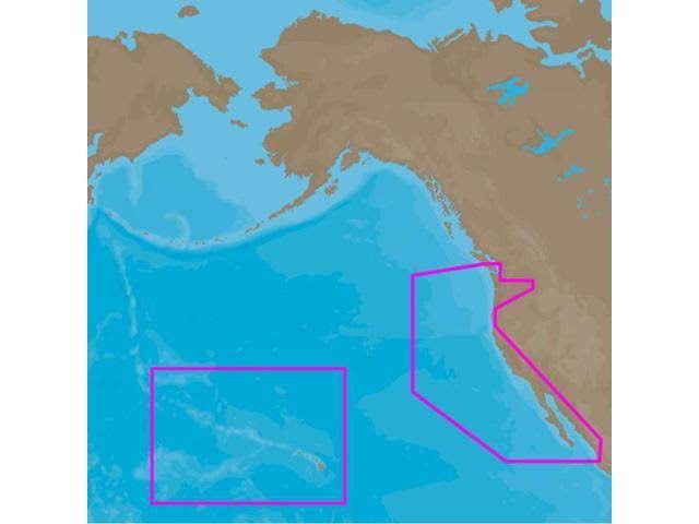 USA West Coast & Hawaii Chart W2723