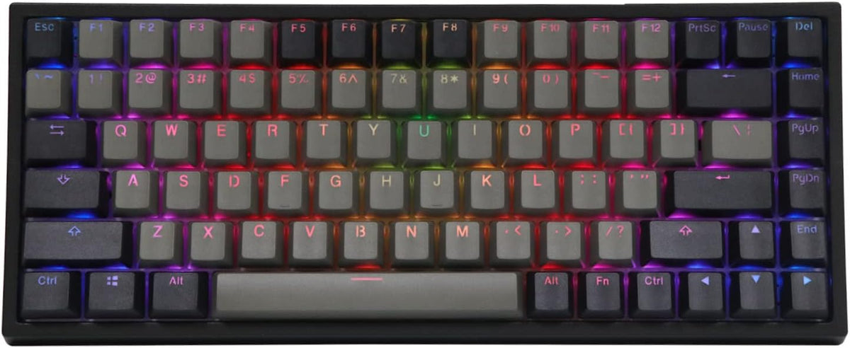 84-Key RGB Hotswap Wired Mechanical Keyboard with PBT Keycaps K61246