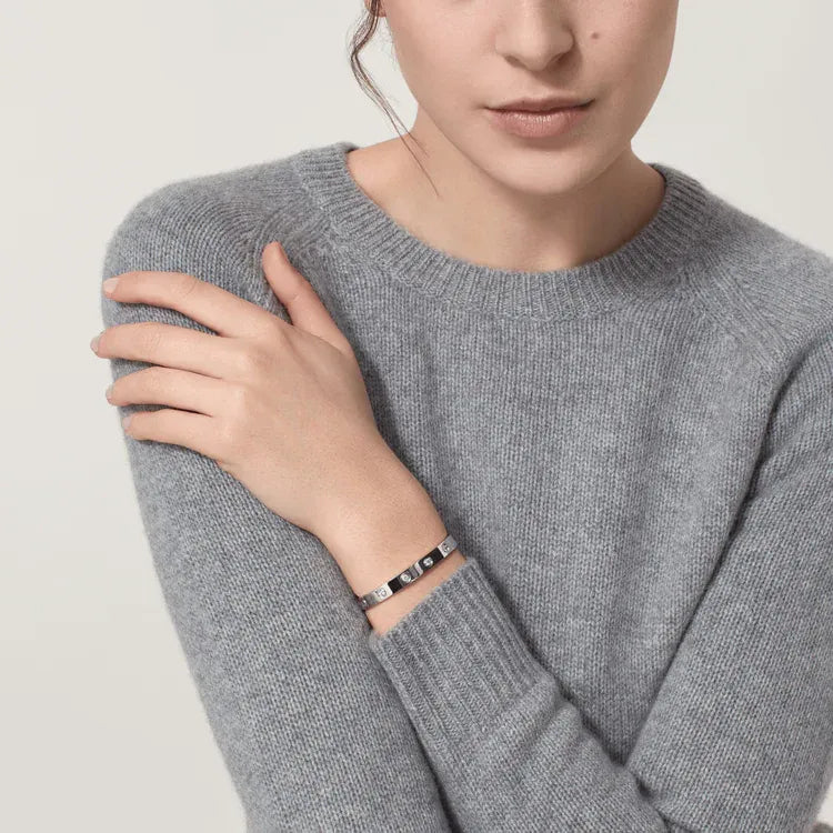 Bracelet with 10 Diamonds T91310