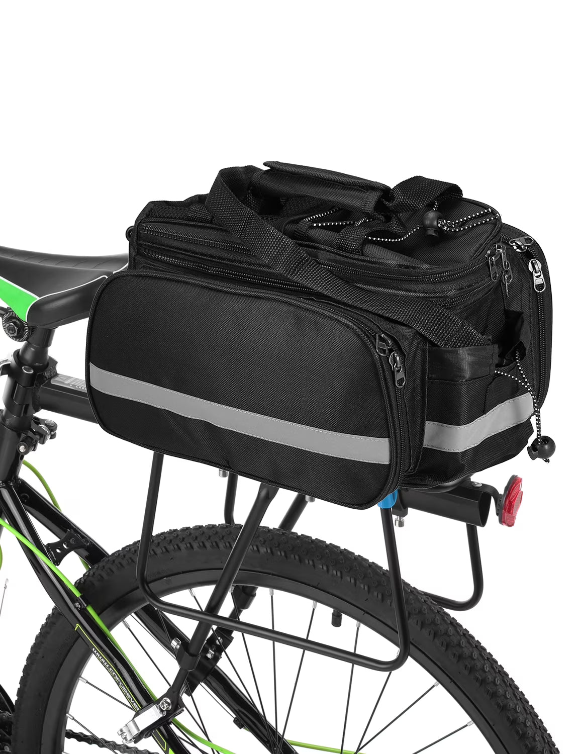 Waterproof Rear Seat Bag with Rain Cover U89505