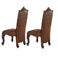 Faux Leather Side Chair Set of 2 E400839