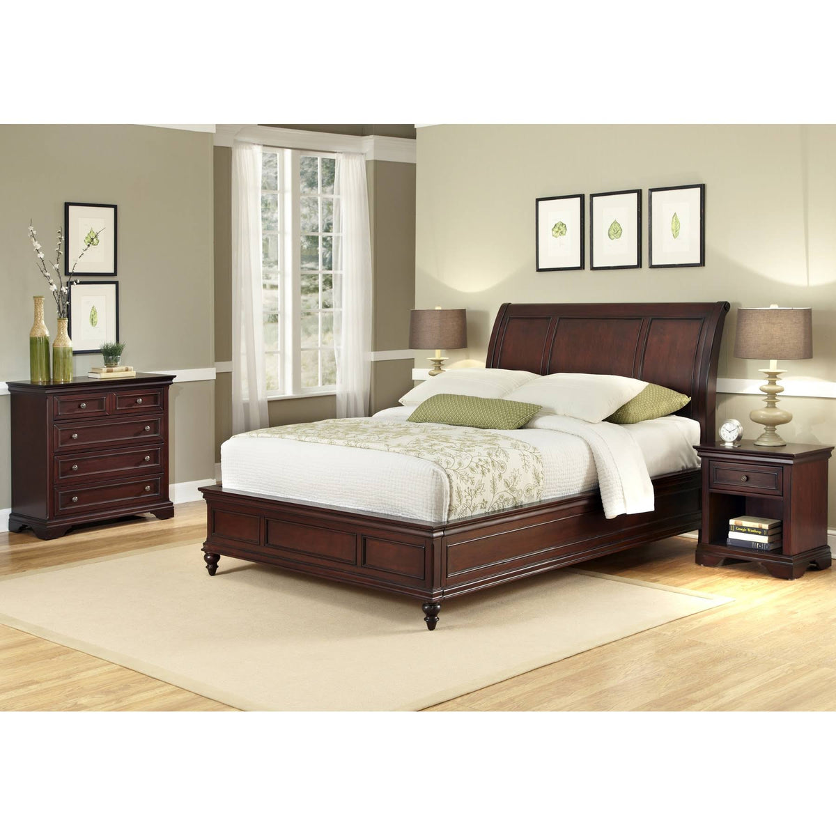 3-Piece Bedroom Set, Brown, California King H459789