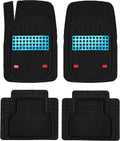 Red SUV Car Automotive Floor Mat 5-Piece Set S87201